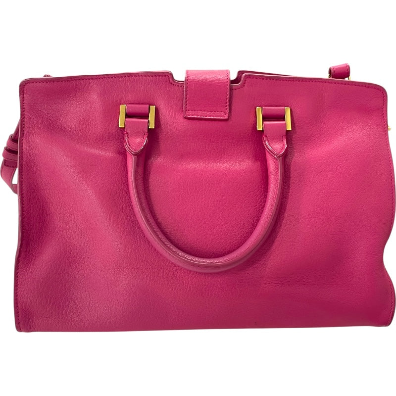 サンローラン SAINT LAURENT プチカバス 311210 ピンク レザー レディース ショルダーバッグ