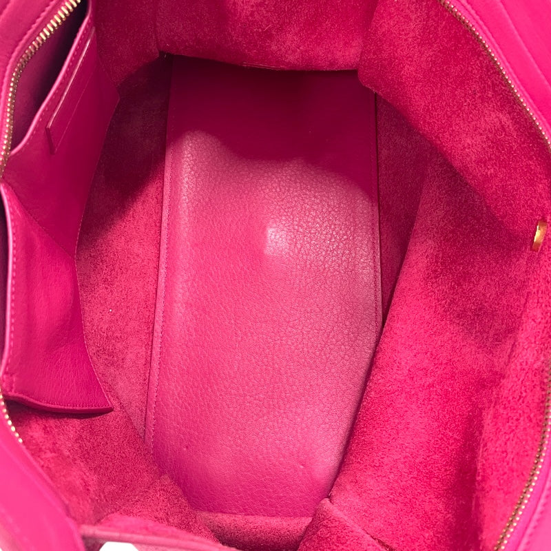サンローラン SAINT LAURENT プチカバス 311210 ピンク レザー レディース ショルダーバッグ