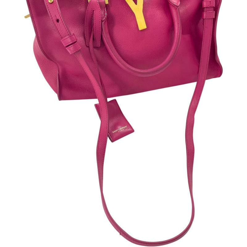 サンローラン SAINT LAURENT プチカバス 311210 ピンク レザー レディース ショルダーバッグ