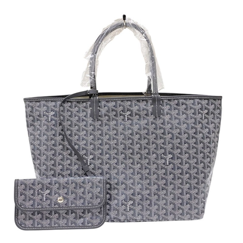 ゴヤール GOYARD サンルイPM グレー ゴヤールディンキャンバス ユニセックス トートバッグ