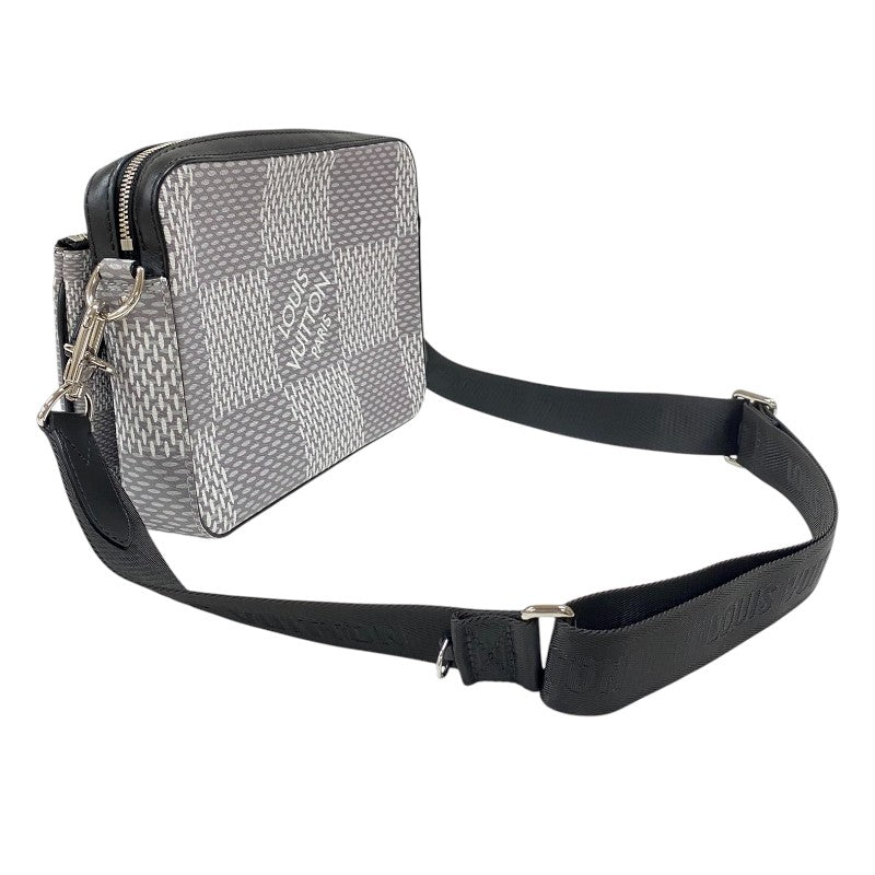 ルイ・ヴィトン LOUIS VUITTON トリオ・メッセンジャー N50027 ダミエ・グラフィット3D メンズ ショルダーバッグ