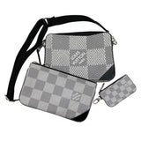 ルイ・ヴィトン LOUIS VUITTON トリオ・メッセンジャー N50027 ダミエ・グラフィット3D メンズ ショルダーバッグ