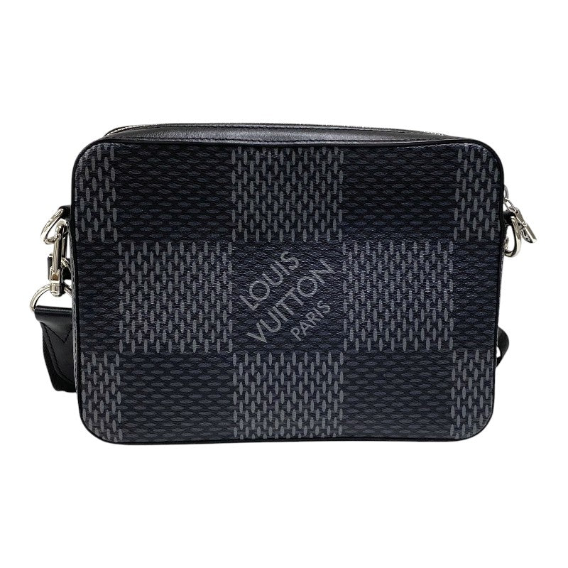 ルイ・ヴィトン LOUIS VUITTON トリオ・メッセンジャー N50017 ダミエ・グラフィット3D メンズ ショルダーバッグ