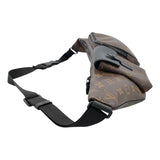 ルイ・ヴィトン LOUIS VUITTON クリストファー バムバッグ M45337 ブラウン モノグラムマカサー・キャンバス メンズ ウエストバッグ