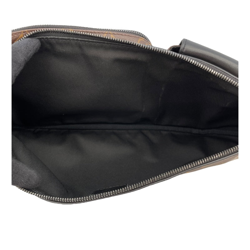 ルイ・ヴィトン LOUIS VUITTON クリストファー バムバッグ M45337 ブラウン モノグラムマカサー・キャンバス メンズ ウエストバッグ