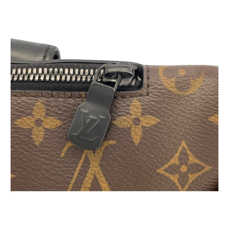 ルイ・ヴィトン LOUIS VUITTON クリストファー バムバッグ M45337 ブラウン モノグラムマカサー・キャンバス メンズ ウエストバッグ