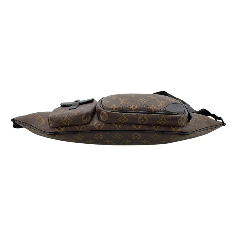 ルイ・ヴィトン LOUIS VUITTON クリストファー バムバッグ M45337 ブラウン モノグラムマカサー・キャンバス メンズ ウエストバッグ