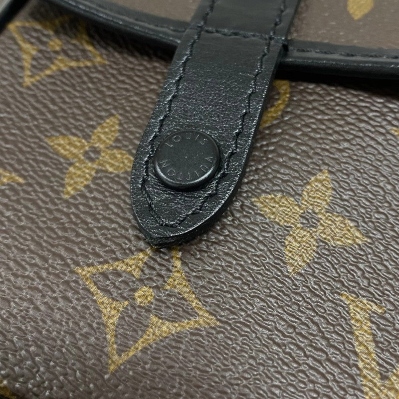 ルイ・ヴィトン LOUIS VUITTON クリストファー ウエアラブル ウォレット M69404 モノグラム・マカサー メンズ ショルダーバッグ