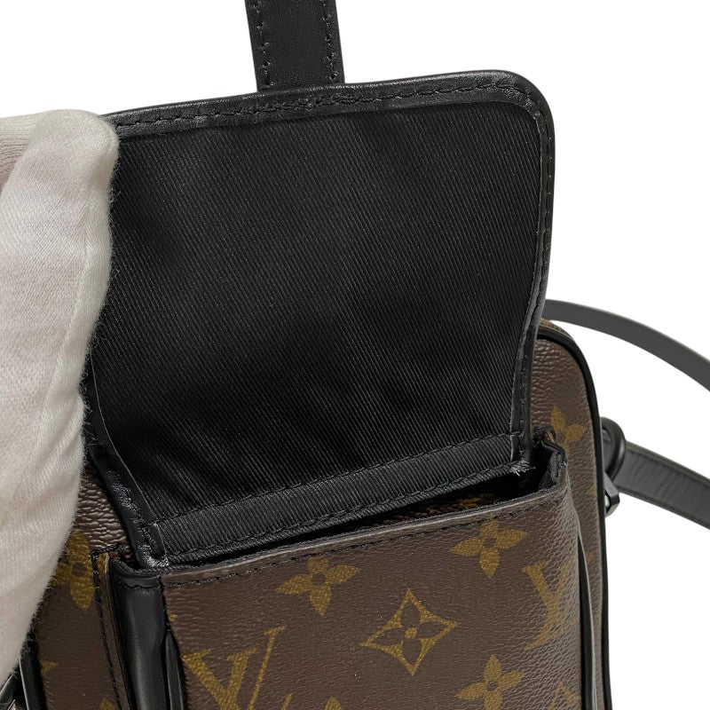 ルイ・ヴィトン LOUIS VUITTON クリストファー ウエアラブル ウォレット M69404 モノグラム・マカサー メンズ ショルダーバッグ