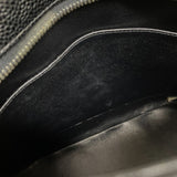 シャネル CHANEL 復刻トート A01804 6番台 ブラック シルバー金具 キャビアスキン レディース ハンドバッグ