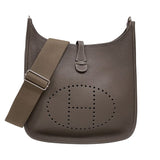 エルメス HERMES エヴリン3 PM □P刻 エトゥープ シルバー金具 トリヨンクレマンス レディース ショルダーバッグ