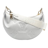 ルイ・ヴィトン LOUIS VUITTON オーバー ザ ムーン M59959 スノー バブルグラムレザー レディース ショルダーバッグ