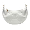 ルイ・ヴィトン LOUIS VUITTON オーバー ザ ムーン M59959 スノー バブルグラムレザー レディース ショルダーバッグ