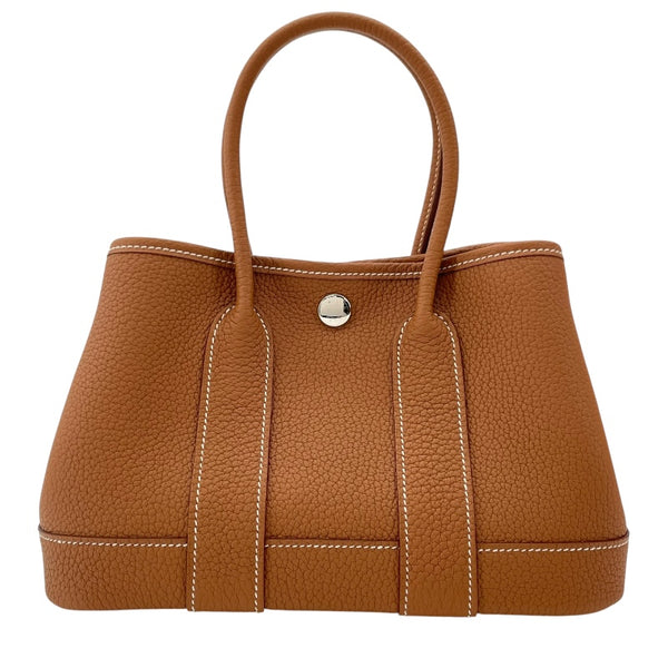 エルメス HERMES ネオガーデンパーティ23 K刻 ゴールド SV金具 ネゴンダ レディース ハンドバッグ