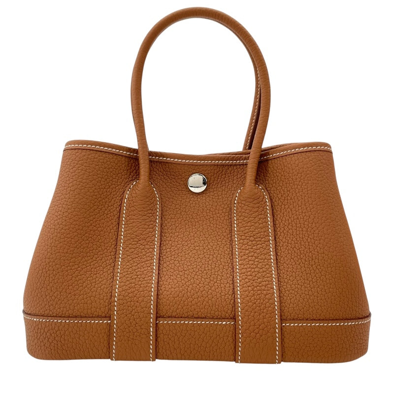 エルメス HERMES ネオガーデンパーティ23 K刻 ゴールド SV金具 ネゴンダ レディース ハンドバッグ