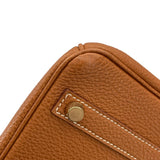 エルメス HERMES バーキン30 □E刻 ゴールド GD金具 トゴ レディース ハンドバッグ
