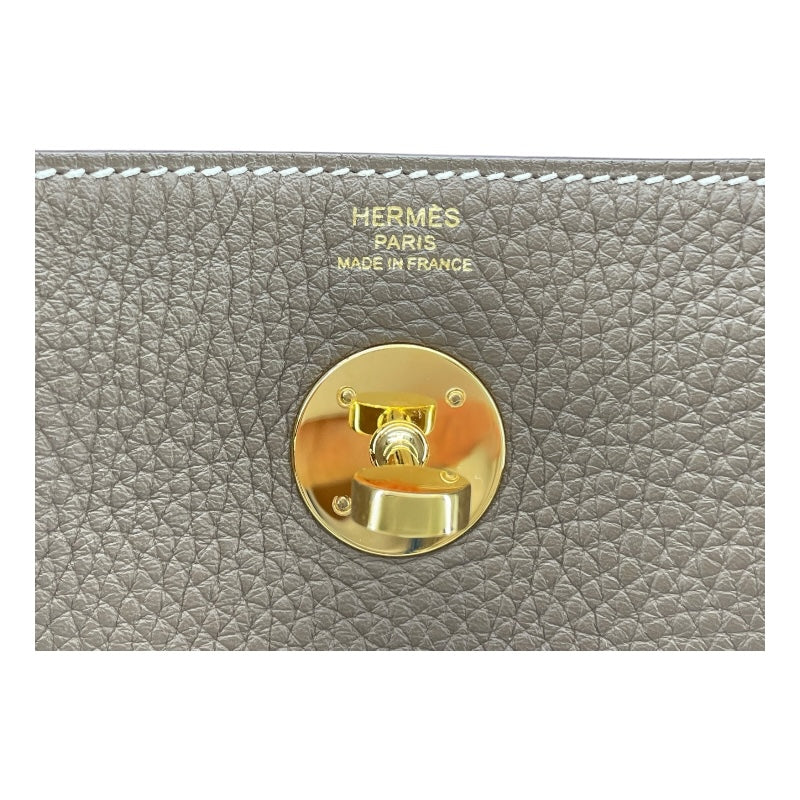エルメス HERMES リンディ26 A刻 ｴﾄｩｰﾌﾟ GD金具 トリヨンクレマンス レディース ショルダーバッグ