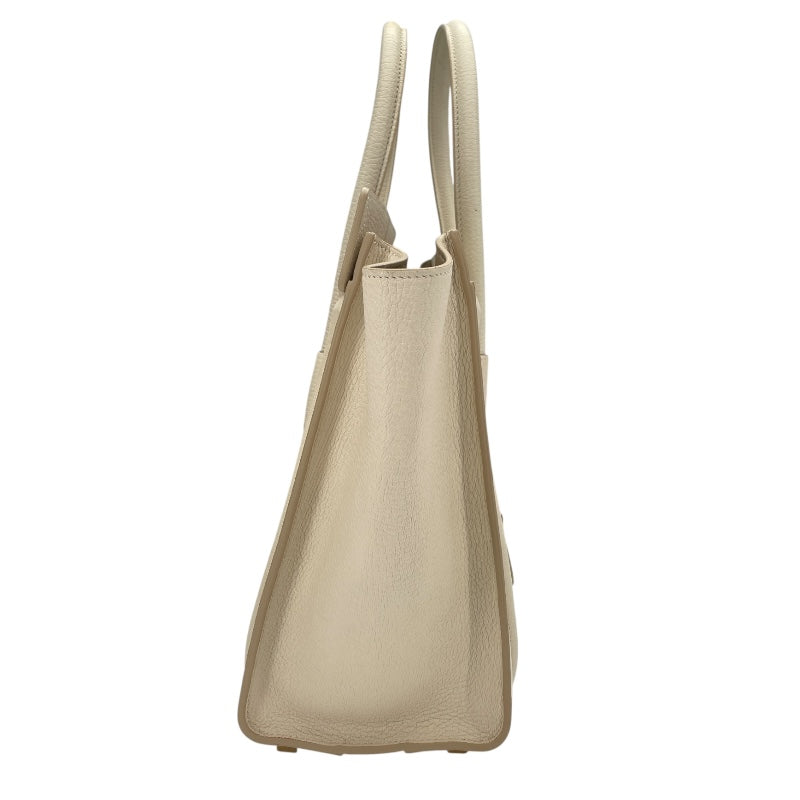 セリーヌ CELINE ラゲージ マイクロショッパー　 189793DRU アイボリー ドラムドカーフ レディース ハンドバッグ