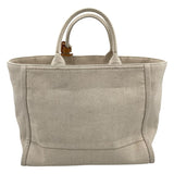プラダ PRADA カナパ ラージ 2VG131 ベージュ キャンバス レディース トートバッグ