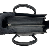 セリーヌ CELINE ラゲージナノショッパー 189243 ブラック レザー レディース ショルダーバッグ