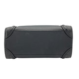 セリーヌ CELINE ラゲージナノショッパー 189243 ブラック レザー レディース ショルダーバッグ