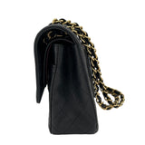シャネル CHANEL マトラッセ25 A01112 15番台 ブラック GD金具 キャビアスキン レディース ショルダーバッグ