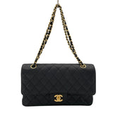 シャネル CHANEL マトラッセ25 A01112 15番台 ブラック GD金具 キャビアスキン レディース ショルダーバッグ