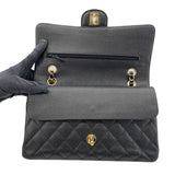 シャネル CHANEL マトラッセ25 A01112 15番台 ブラック GD金具 キャビアスキン レディース ショルダーバッグ