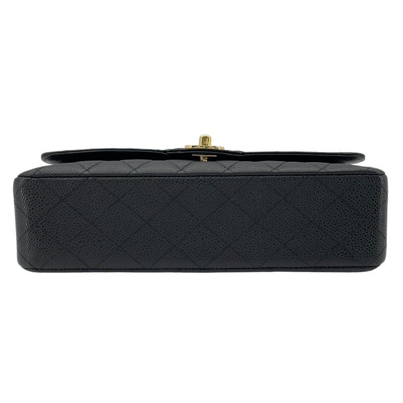 シャネル CHANEL マトラッセ25 A01112 15番台 ブラック GD金具 キャビアスキン レディース ショルダーバッグ