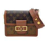 ルイ・ヴィトン LOUIS VUITTON ドーフィーヌMINI M45959 ブラウン モノグラム・リバース レディース ショルダーバッグ