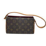 ルイ・ヴィトン LOUIS VUITTON レシタル M51900 ブラウン モノグラムキャンバス レディース ハンドバッグ