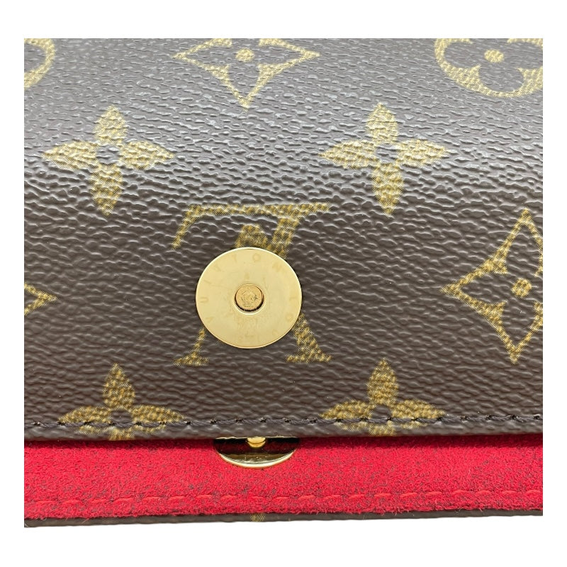 ルイ・ヴィトン LOUIS VUITTON レシタル M51900 ブラウン モノグラムキャンバス レディース ハンドバッグ