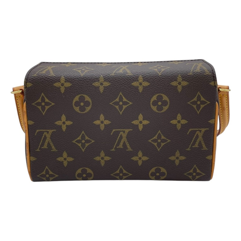 ルイ・ヴィトン LOUIS VUITTON レシタル M51900 ブラウン モノグラムキャンバス レディース ハンドバッグ