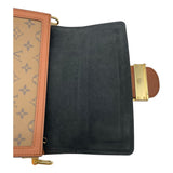 ルイ・ヴィトン LOUIS VUITTON ドーフィーヌ MM M45958 ブラウン モノグラム・リバース レディース ショルダーバッグ