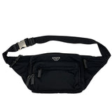 プラダ PRADA ボディバッグ ブラック SV金具 ナイロン メンズ ボディバッグ
