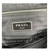プラダ PRADA インプント チェーンショルダーバック 1BB903 ブラック キルティングナイロン レディース トートバッグ