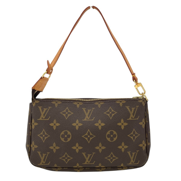 ルイ・ヴィトン LOUIS VUITTON ポシェット・アクセソワール M51980 ブラウン モノグラムキャンバス レディース ポーチ