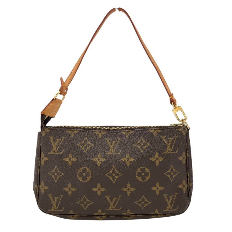 ルイ・ヴィトン LOUIS VUITTON ポシェット・アクセソワール M51980 ブラウン モノグラムキャンバス レディース ポーチ