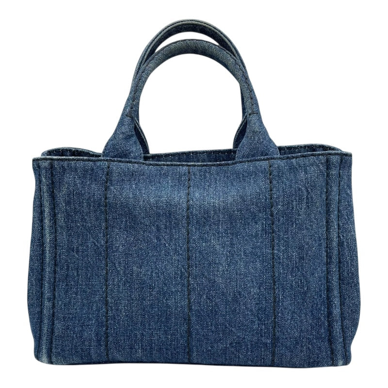 プラダ カナパ PRADA 2way ショルダーバッグ 1BG439 デニム S PRADA プラダ ショルダーバッグ カナパ CANAPA Sサイズ デニム
