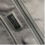 プラダ PRADA Re-Nylon サフィアーノ レザートートバッグ 2VG098 ブラック ナイロン メンズ トートバッグ