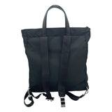 プラダ PRADA Re-Nylon サフィアーノ レザートートバッグ 2VG098 ブラック ナイロン メンズ トートバッグ