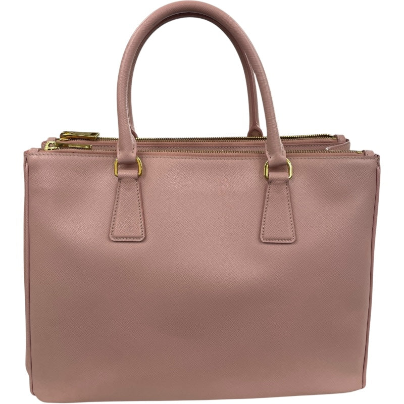 プラダ PRADA ガレリア ミディアム 1BA274 ピンク サフィアーノレザー レディース ハンドバッグ