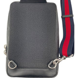 グッチ GUCCI ボディバッグ 473325 ブラック GGスプリーム メンズ ボディバッグ