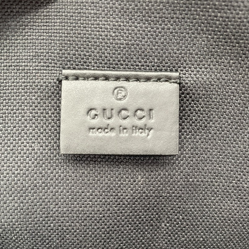 グッチ GUCCI ボディバッグ 473325 ブラック GGスプリーム メンズ ボディバッグ