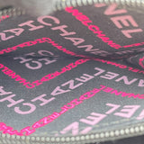 シャネル CHANEL 二つ折り財布 AP4085 ランダムシリアル ブラック GD金具 キャビアスキン レディース 二つ折り財布