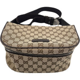 グッチ GUCCI ウエストボディバッグ 630915 ブラウン GGキャンバス メンズ ボディバッグ