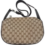 グッチ GUCCI ウエストボディバッグ 630915 ブラウン GGキャンバス メンズ ボディバッグ