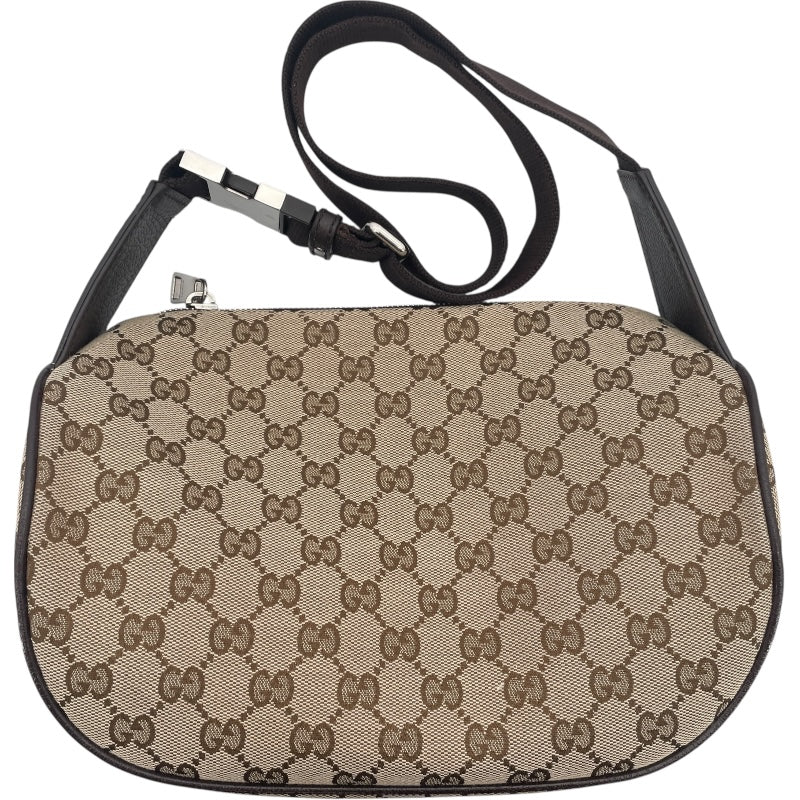 グッチ GUCCI ウエストボディバッグ 630915 ブラウン GGキャンバス メンズ ボディバッグ