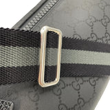 グッチ GUCCI GGナイロン ウエストバッグ 449182 ブラック GGナイロン メンズ ボディバッグ