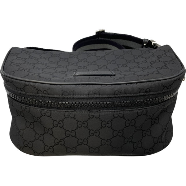 グッチ GUCCI GGナイロン ウエストバッグ 449182 ブラック GGナイロン メンズ ボディバッグ